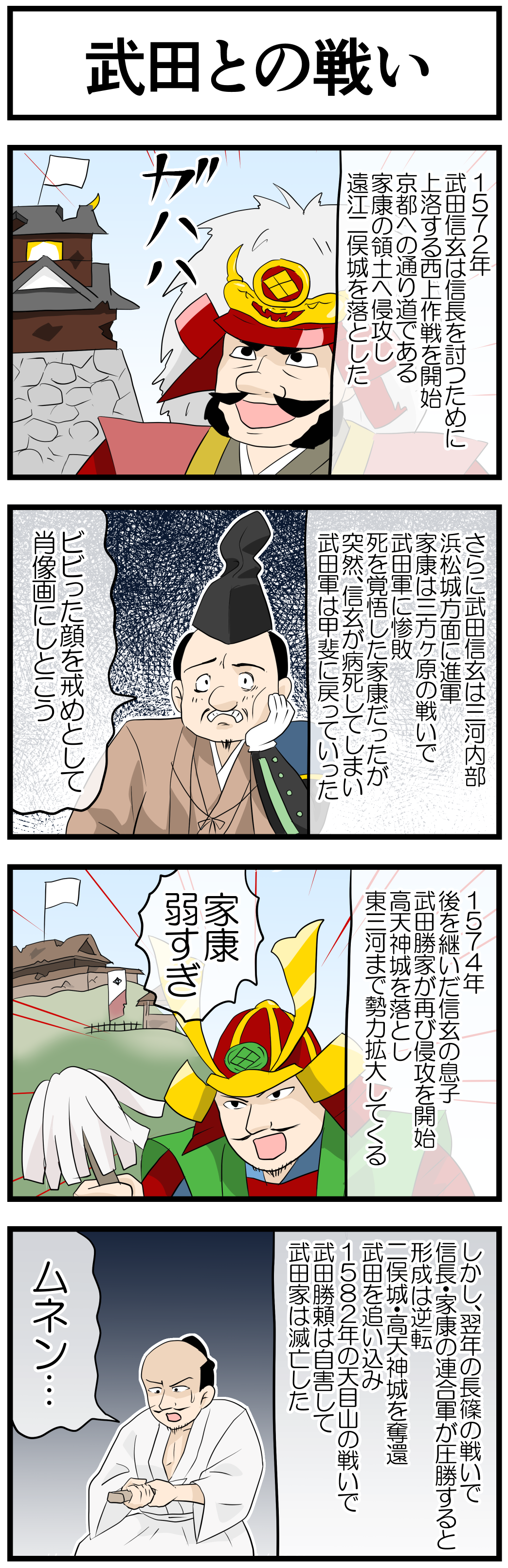 武田との戦い